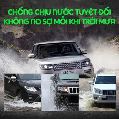 Cảm biến áp suất lốp xe hơi gắn ngoài cao cấp + màn hình LCD