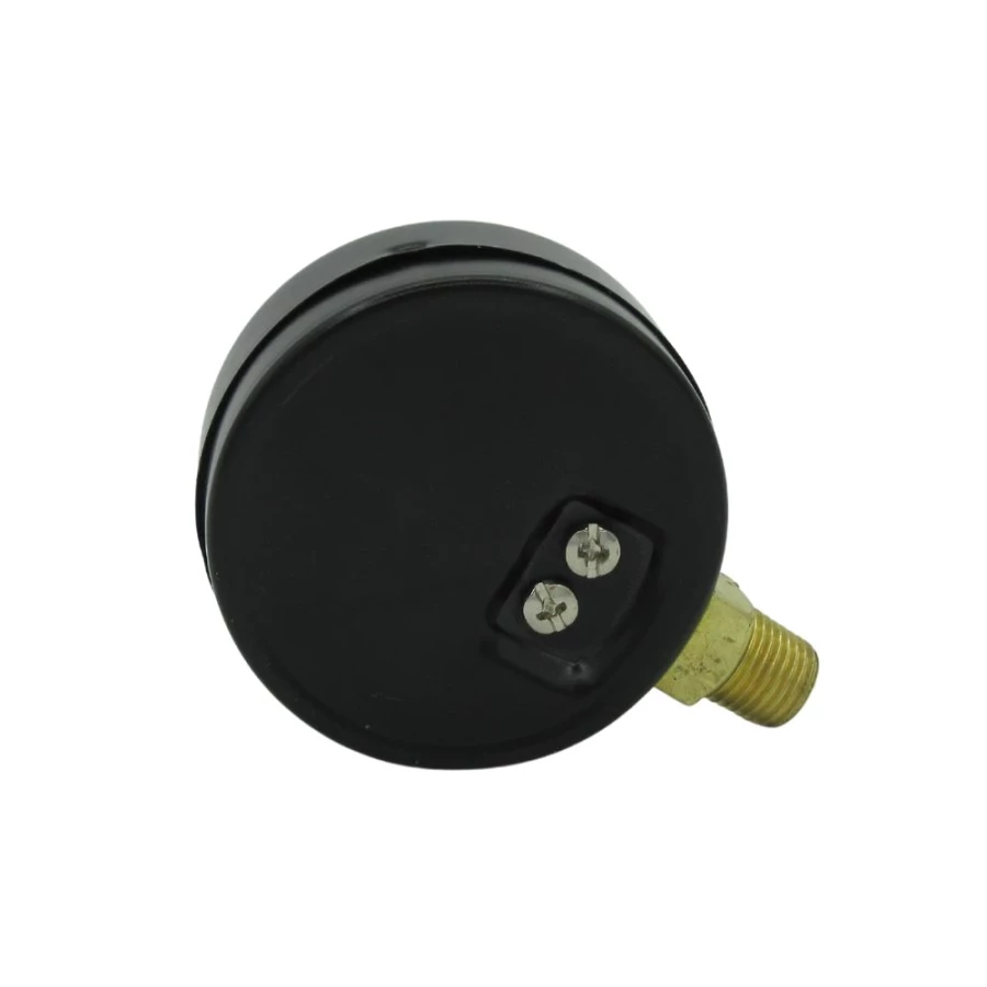 Đồng hồ đo áp suất hơi mặt 63mm, chân ren dưới (chân đứng)