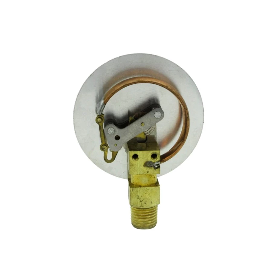 Đồng hồ đo áp suất hơi mặt 63mm, chân ren dưới (chân đứng)