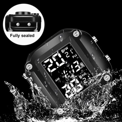 Đồng hồ đo áp suất lốp xe máy TPMS chính hãng 