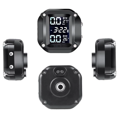 Đồng hồ đo áp suất lốp xe máy TPMS chính hãng 