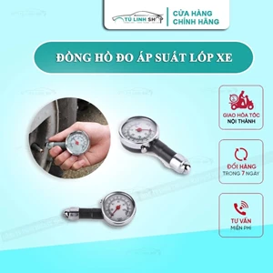 Đồng hồ đo áp suất lốp chô ô tô, xe máy