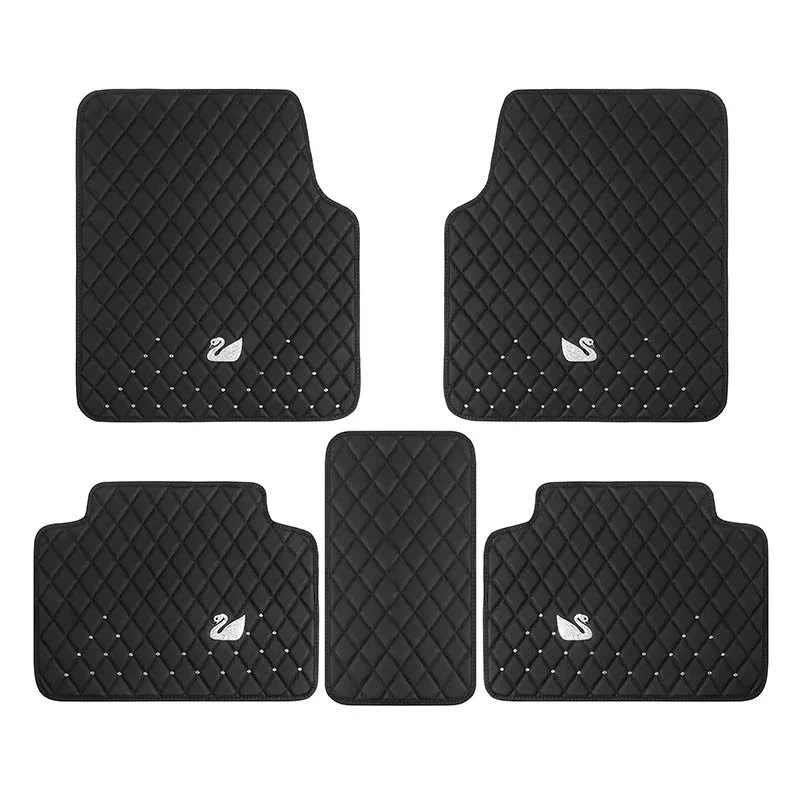 Thảm Trải Sàn Chất Liệu Da Sang Trọng Hoạ Tiết Lấp Lánh