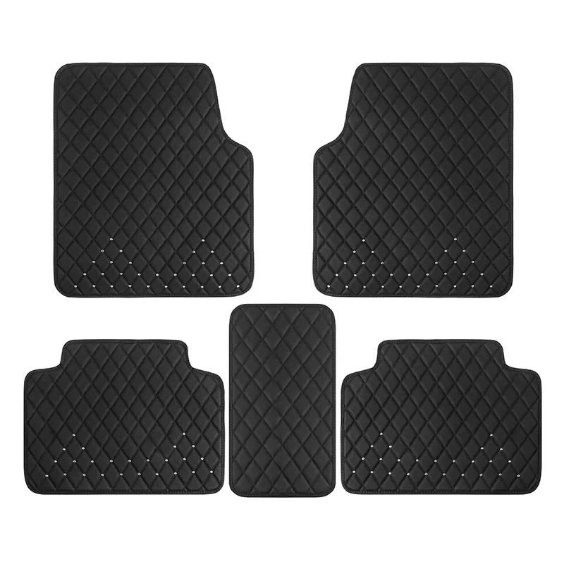 Thảm Trải Sàn Chất Liệu Da Sang Trọng Hoạ Tiết Lấp Lánh