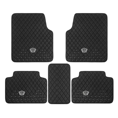 Thảm Trải Sàn Chất Liệu Da Sang Trọng Hoạ Tiết Lấp Lánh