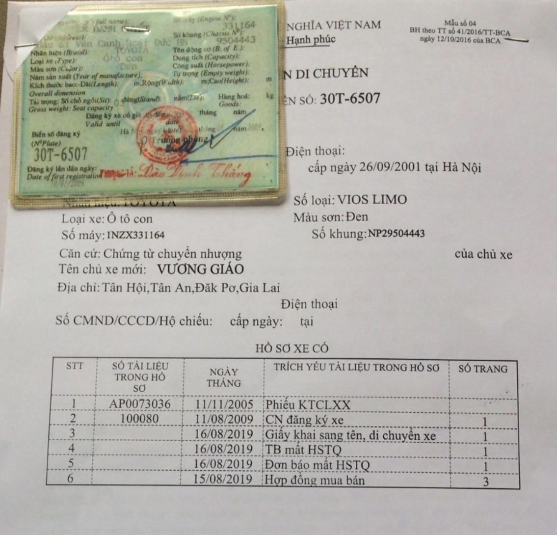 Giấy tờ cần chuẩn bị khi đi rút hồ sơ gốc