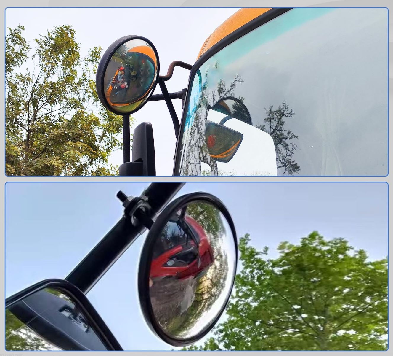 Gương cầu lồi xe tải