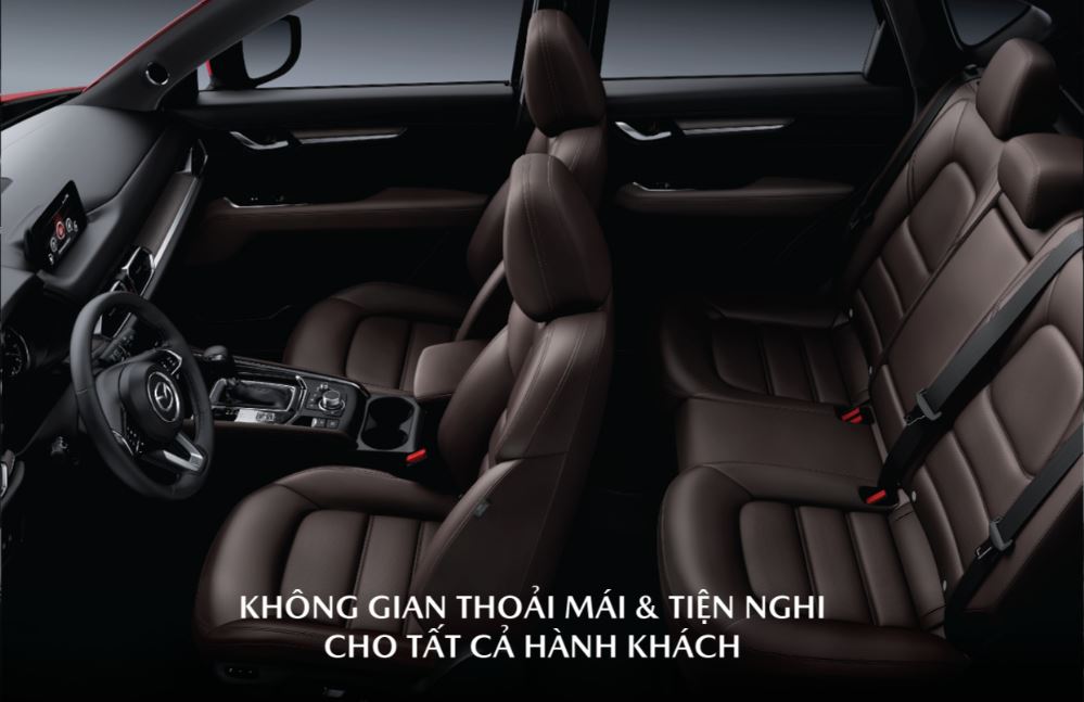 Không gian ngồi bên trong xe Mazda CX5