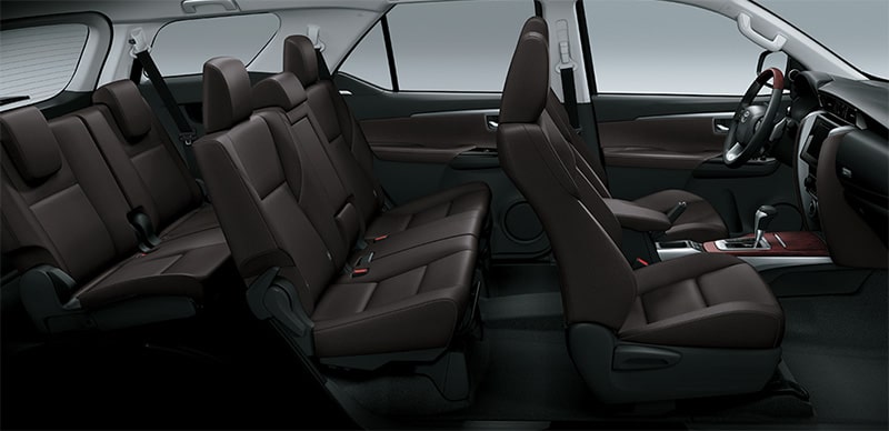 Nội thất Toyota Fortuner 2019 máy dầu