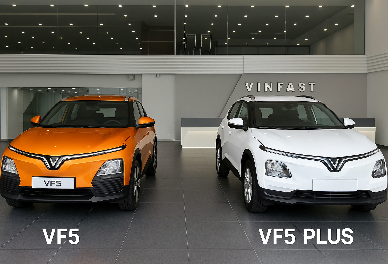 So sánh VF5 và VF5 Plus