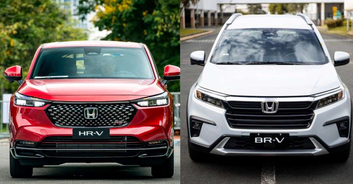 So sánh ngoại thất Honda BR-V và HR-V