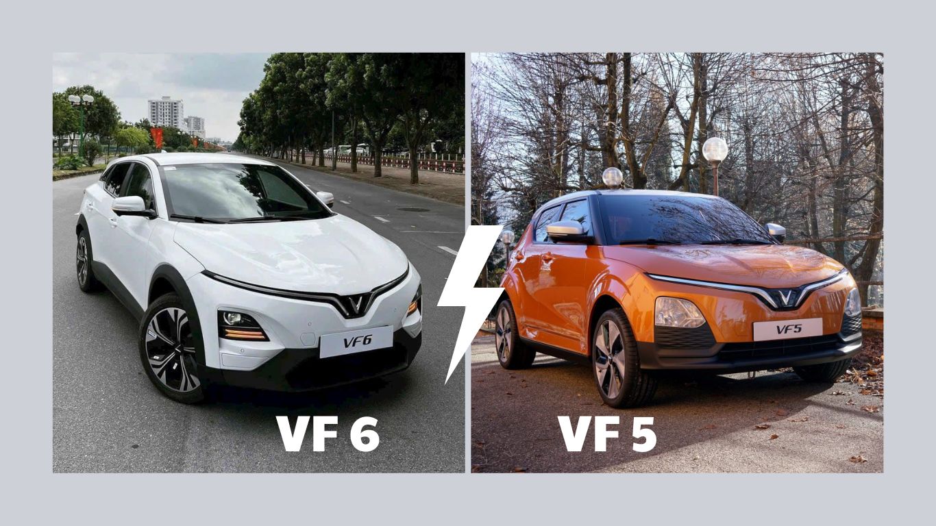 So sánh VF5 và VF6 